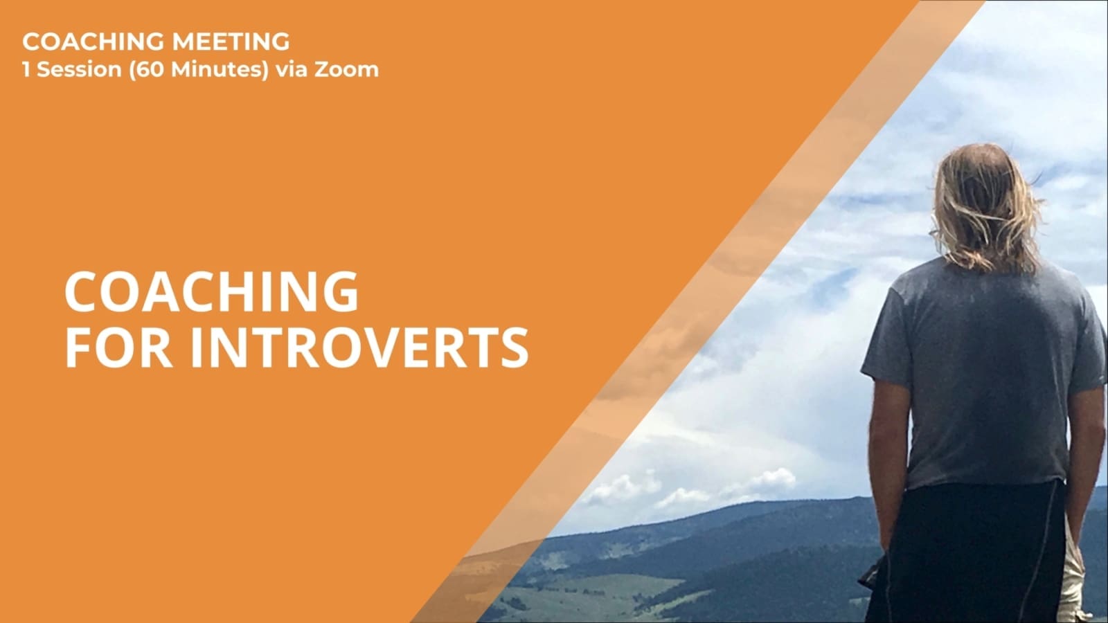 Coaching for Introverts - 1 Session (60 Minutes) via Zoom